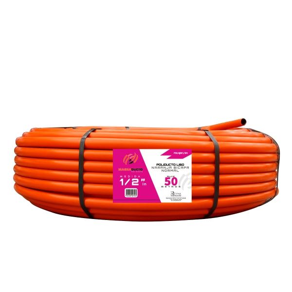 POLIDUCTO LISO BICAPA 1/2 50 MTS