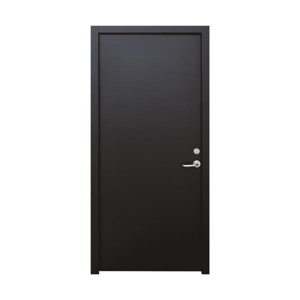 PUERTA MULTIUSOS REFORZADA VANGUARD COLOR CHOCOLATE IZQUIERDA 95X213