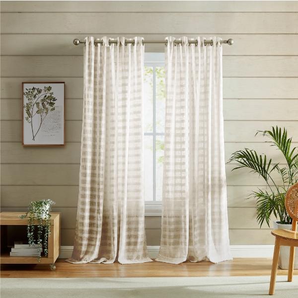 CORTINA TRASLÚCIDA HASTINGS NATURAL