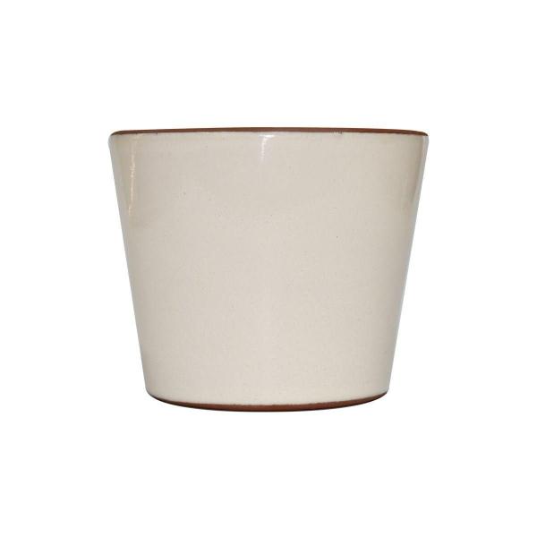 Maceta cerámica Cabo 16 cm color beige