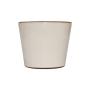Maceta cerámica Cabo 16 cm color beige