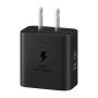 ADAPTADOR DE CORRIENTE SAMSUNG 25W CON CABLE USB-C NEGRO