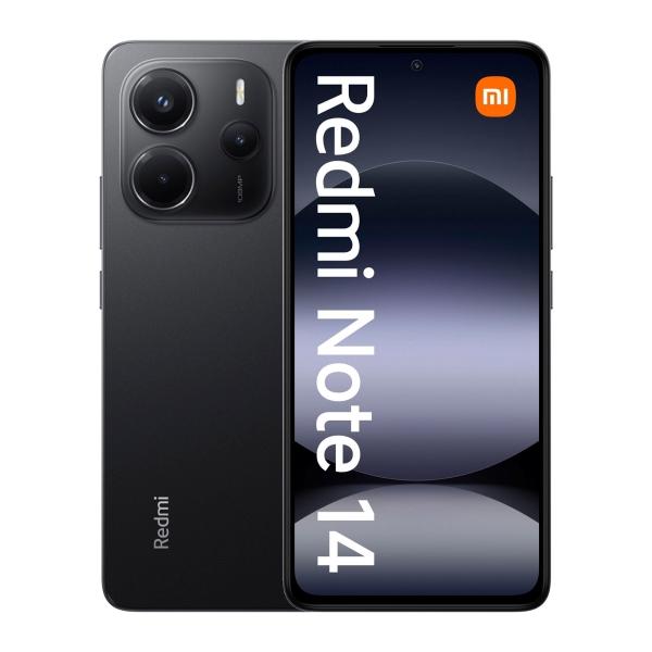 CELULAR XIAOMI REDMI NOTE 14 6GB 128GB NEGRO