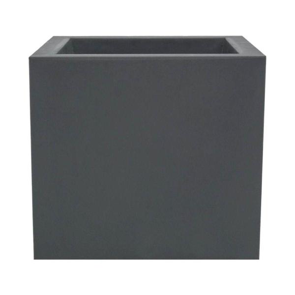 MACETA NARCISO 40 GRIS