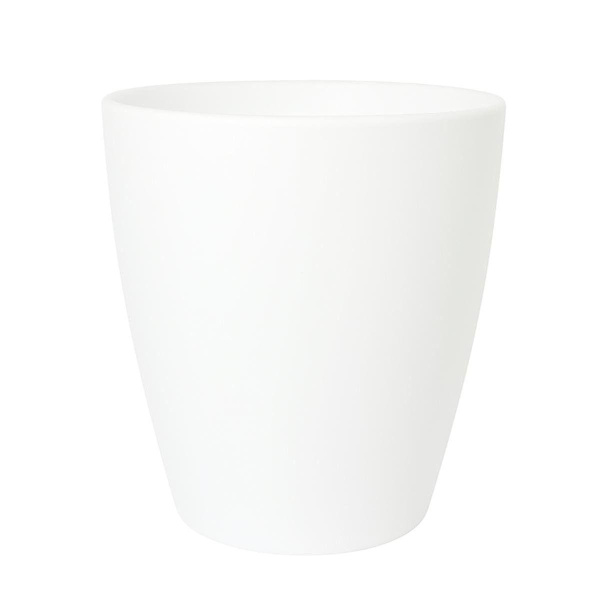 Maceta violeta 55 blanco