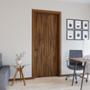 PUERTA INTERIOR REFORZADA NOGAL TERRA 90 X 230 CM EXPRESS PLUS
