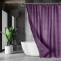 CORTINA DE REGADERA MORADO + LINER HOMECREATIONS