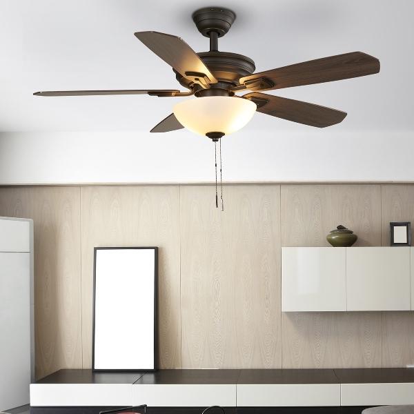 VENTILADOR DE TECHO WELLSTON II 44" PARA INTERIOR BRONCE