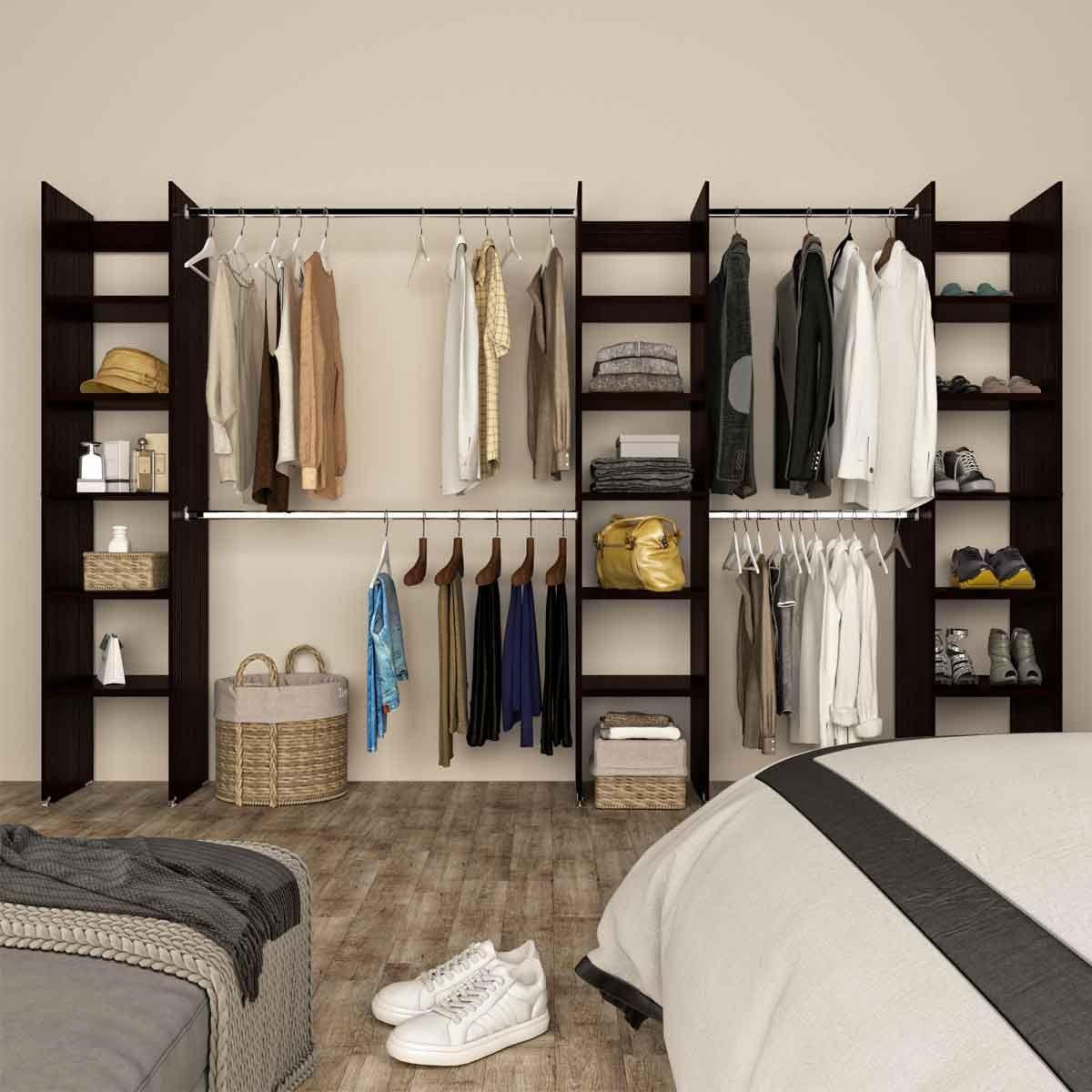 Closet 3 torres melamina expresso