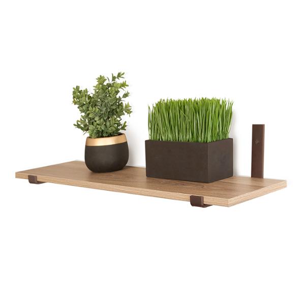 SH STRONG BRACKET L CAFÉ 15 X 20 CM