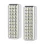 JUEGO DE 2 LÁMPARAS DE EMERGENCIA DE 30 LED