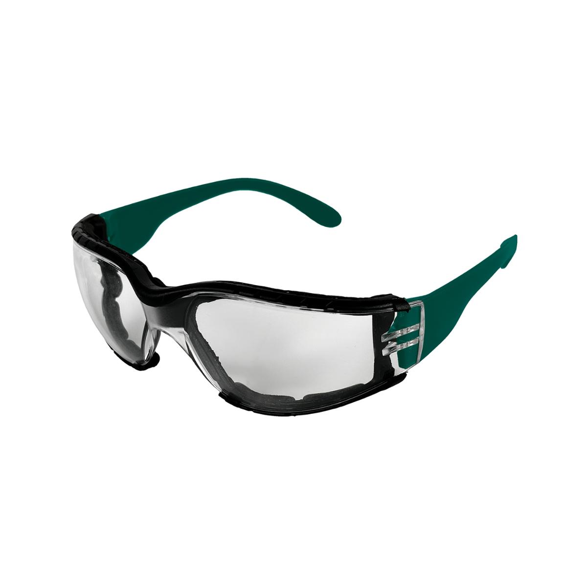 Lente de seguridad eco mica clara con sello de espuma