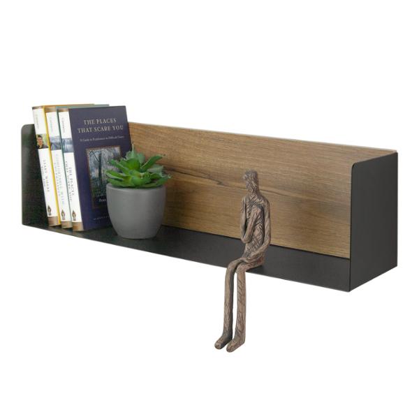 REPISA ELEGANCE NOGAL 15 X 50 CM