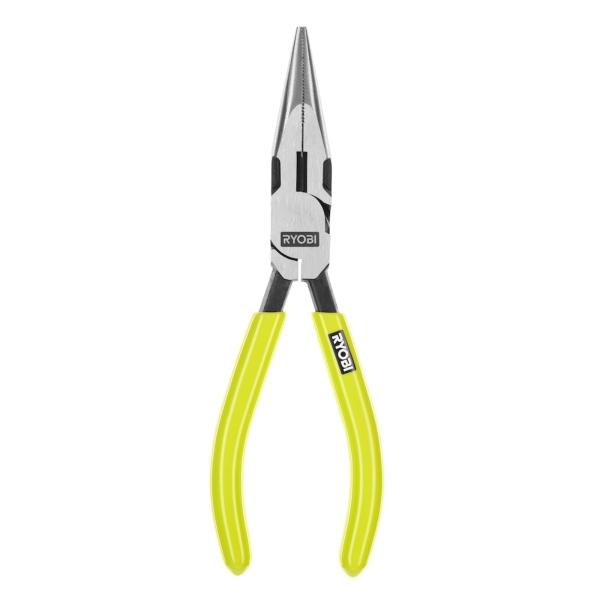 PINZAS DE PUNTA LARGA DE 6" RYOBI