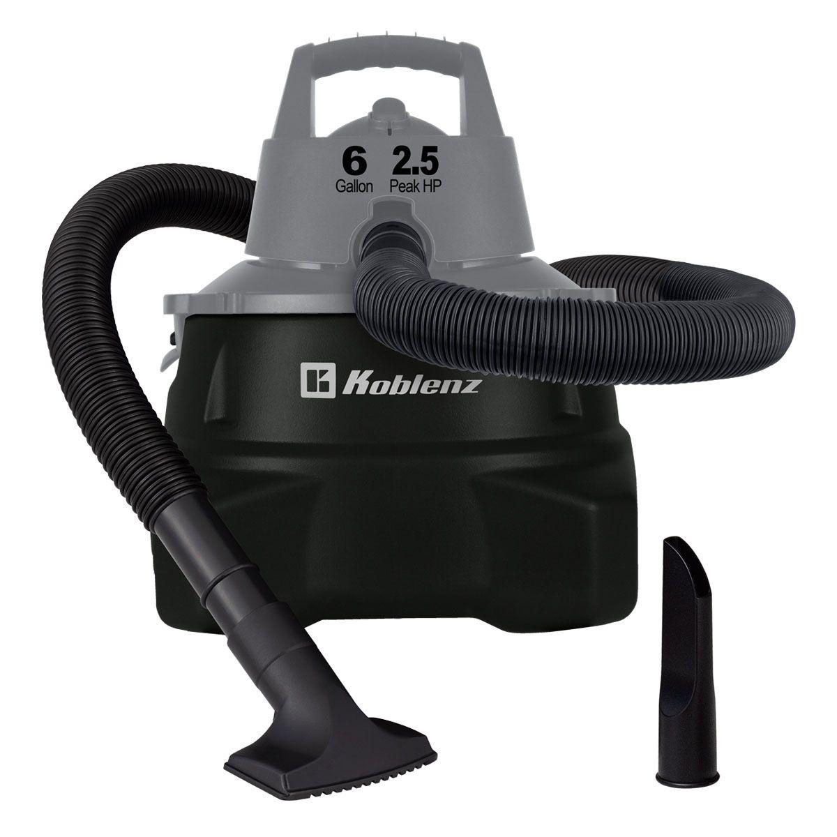 Aspiradora seco mojado 6 galones 2.5 hp