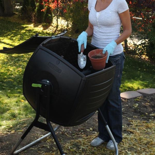 COMPOSTADOR GIRATORIO LIFETIME DE 50 GALONES