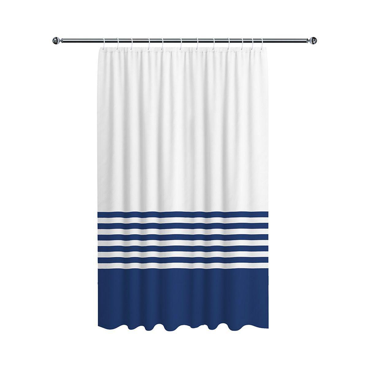 Cortina de baño peva impresa rayas