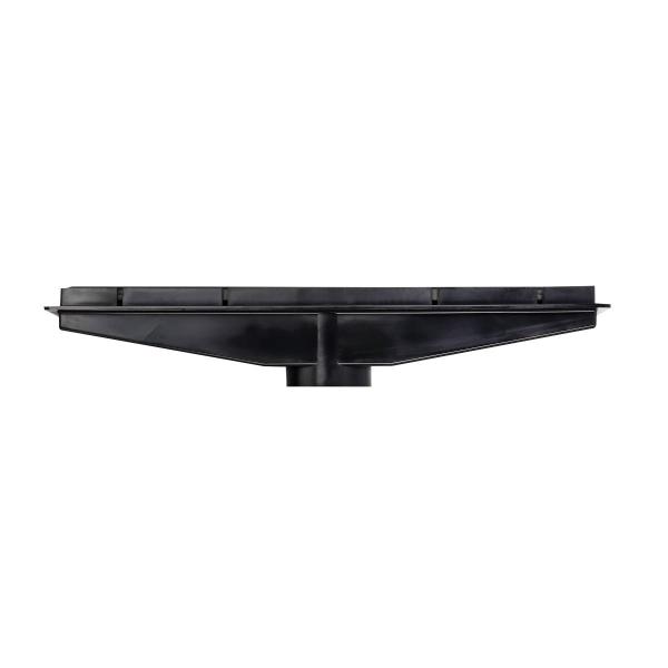 Coladera rectangular con rejilla de acero inoxidable URREA