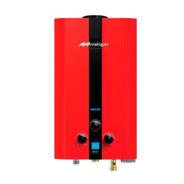MIRAGE CALENTADOR DE AGUA INSTANTANEO MBF16NC FLUX 16 LT. GAS NATURAL 2 SERVICIOS