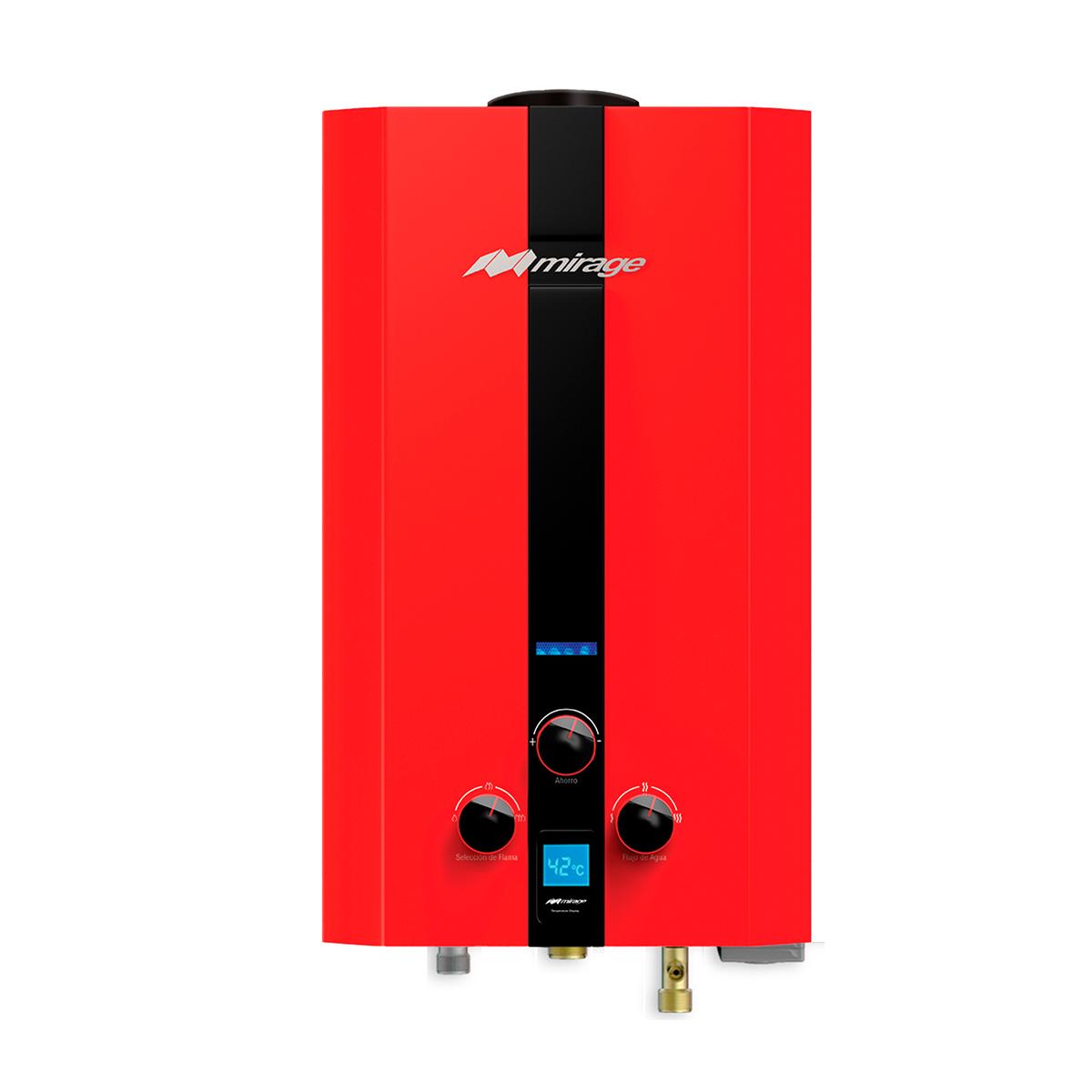 Calentador de agua instantáneo 6 lt/min gas lp para 1 servicio