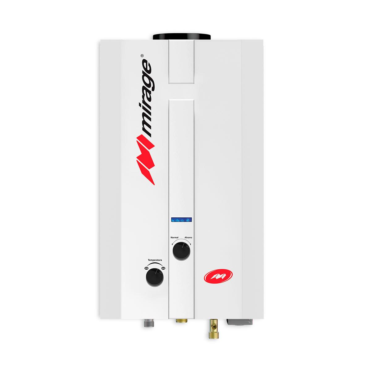 Calentador de agua instantáneo 6 lt/min gas natural para 1 servicio