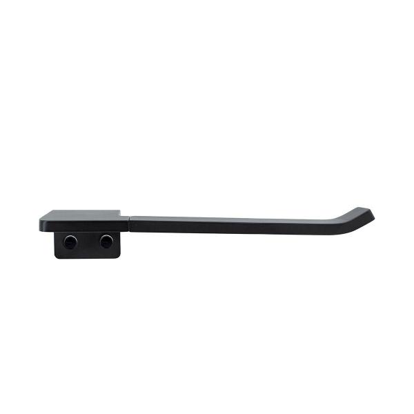 PORTA ROLLO DE PARED ALUMINIO NEGRO