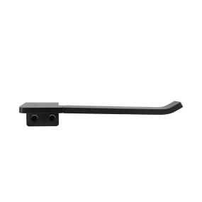 PORTA ROLLO DE PARED ALUMINIO NEGRO