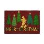 TAPETE DE ENTRADA DE COCO DISNEY MICKEY CHRISTMAS WOODS 40 X 60 CM