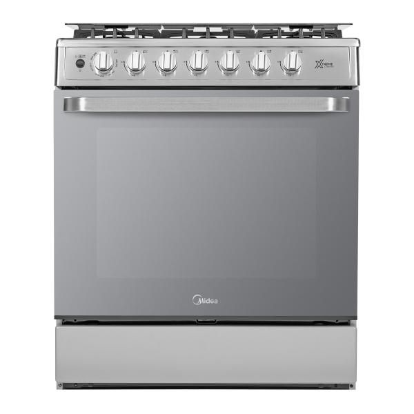 ESTUFA DE PISO A GAS MIDEA 30 INOX CON AIR FRYER