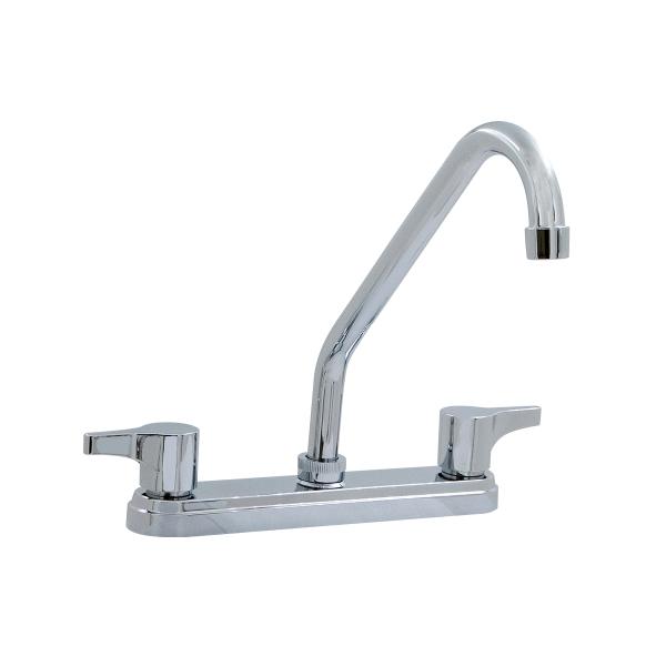 MEZCLADORA PARA FREGADERO DE ABS CON MANERALES TIPO PALANCA