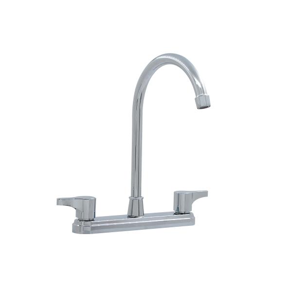 MEZCLADORA PARA FREGADERO DE ABS CON MANERALES TIPO PALANCA