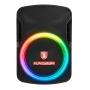 BAFLE PROFESIONAL CIRCLE LIGTH 15 IN RECARGABLE 50W RMS BLUETOOTH MICROFONO ALAMBRICO Y STAND