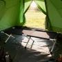 CAMASTRO PLEGABLE NEGRO 1.9 X 0.65M ALUMINIO