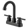 LLAVE MEZCLADORA PARA BAÑO NEGRO MATE LUCERNA
