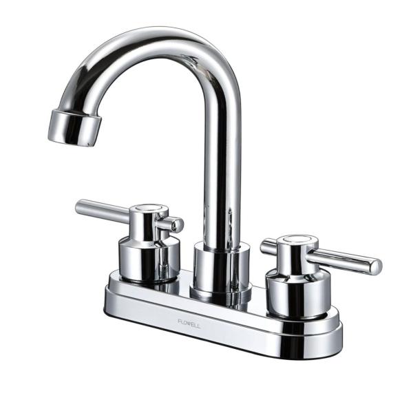 LLAVE MEZCLADORA PARA BAÑO CROMADA LUCERNA