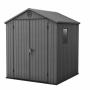 DEPÓSITO EXTERIORES DARWIN 6X6 190 X 183 X 221 CM (DOBLE PUERTA) COLOR GRIS