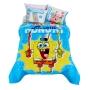 COBERTOR SERENITY MATRIMONIAL BOB ESPONJA HUNGRY