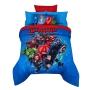 SET EDREDÓN DE MICROFIBRA MATRIMONIAL AVENGERS ULTRA