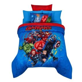 SET EDREDÓN DE MICROFIBRA MATRIMONIAL AVENGERS ULTRA