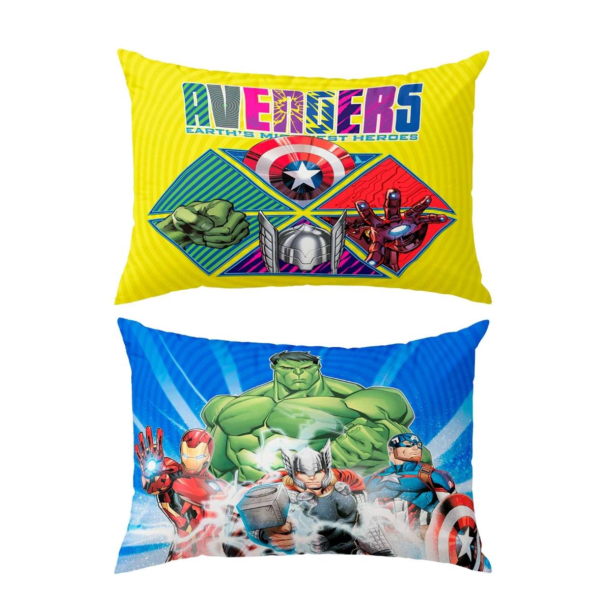 Almohada 70x50 cm avengers escudos