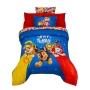SET EDREDÓN DE MICROFIBRA MATRIMONIAL PAW PATROL RUFF