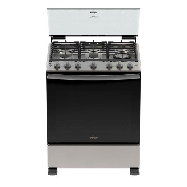 ESTUFA DE PISO DE GAS 30" CON AIR FRY Y CAPELO