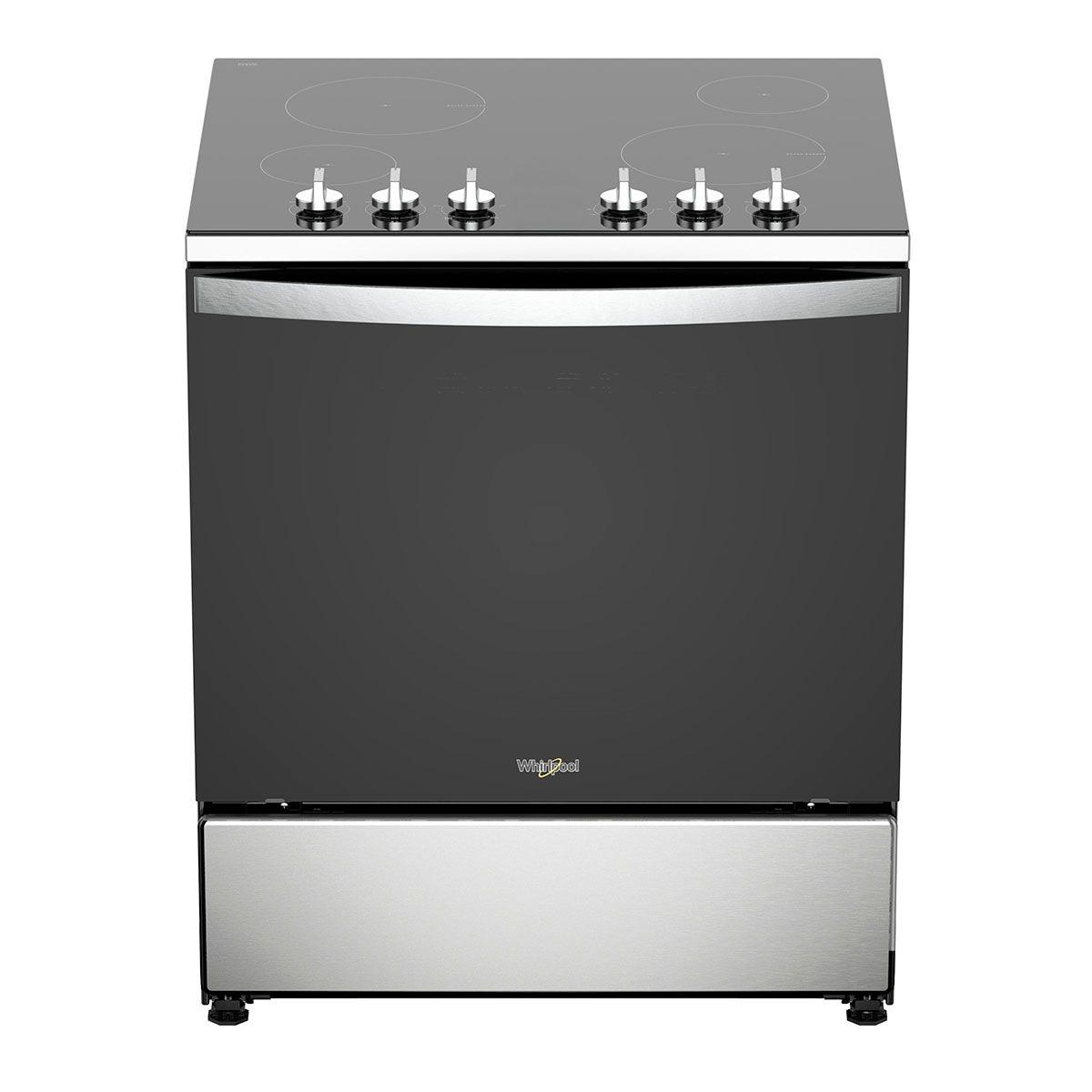 Estufa de piso eléctrica 30" 220 v cubierta de vidrio