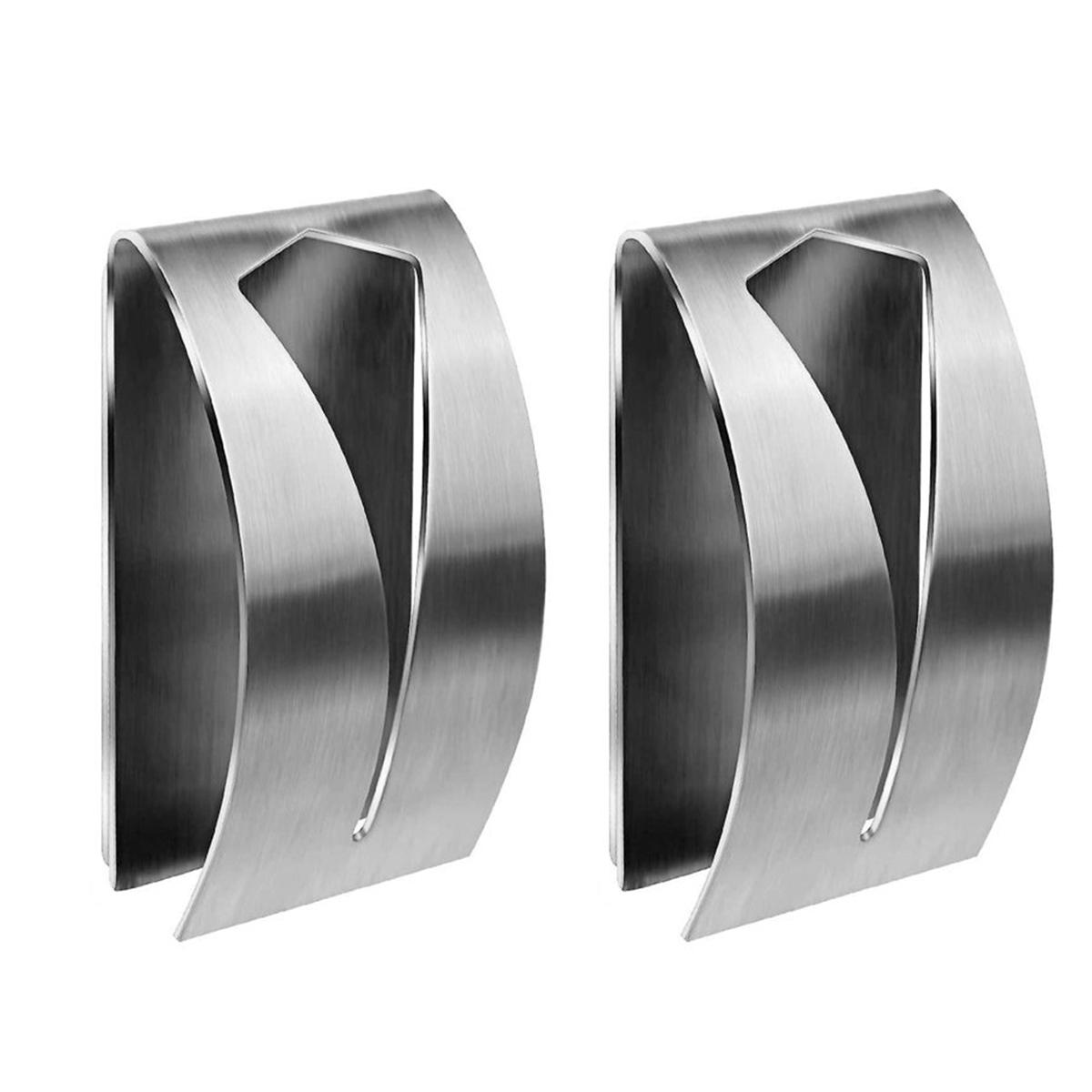 Set de dos ganchos para toallas de cocina