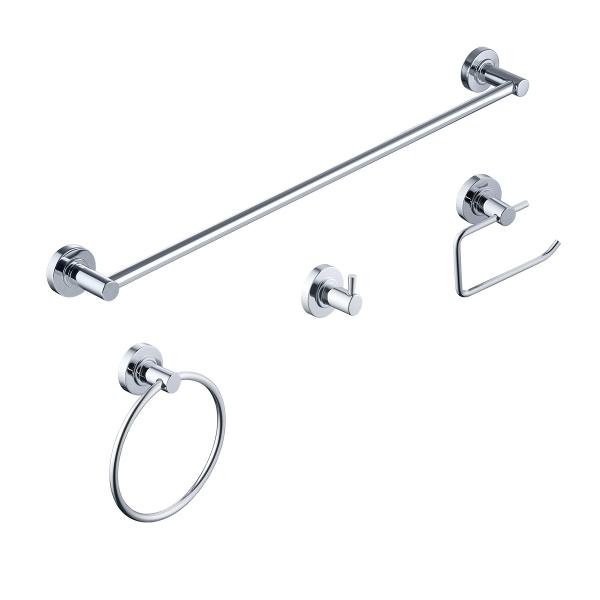 JUEGO DE ACCESORIOS PARA BAÑO DISEÑO MINIMALISTA