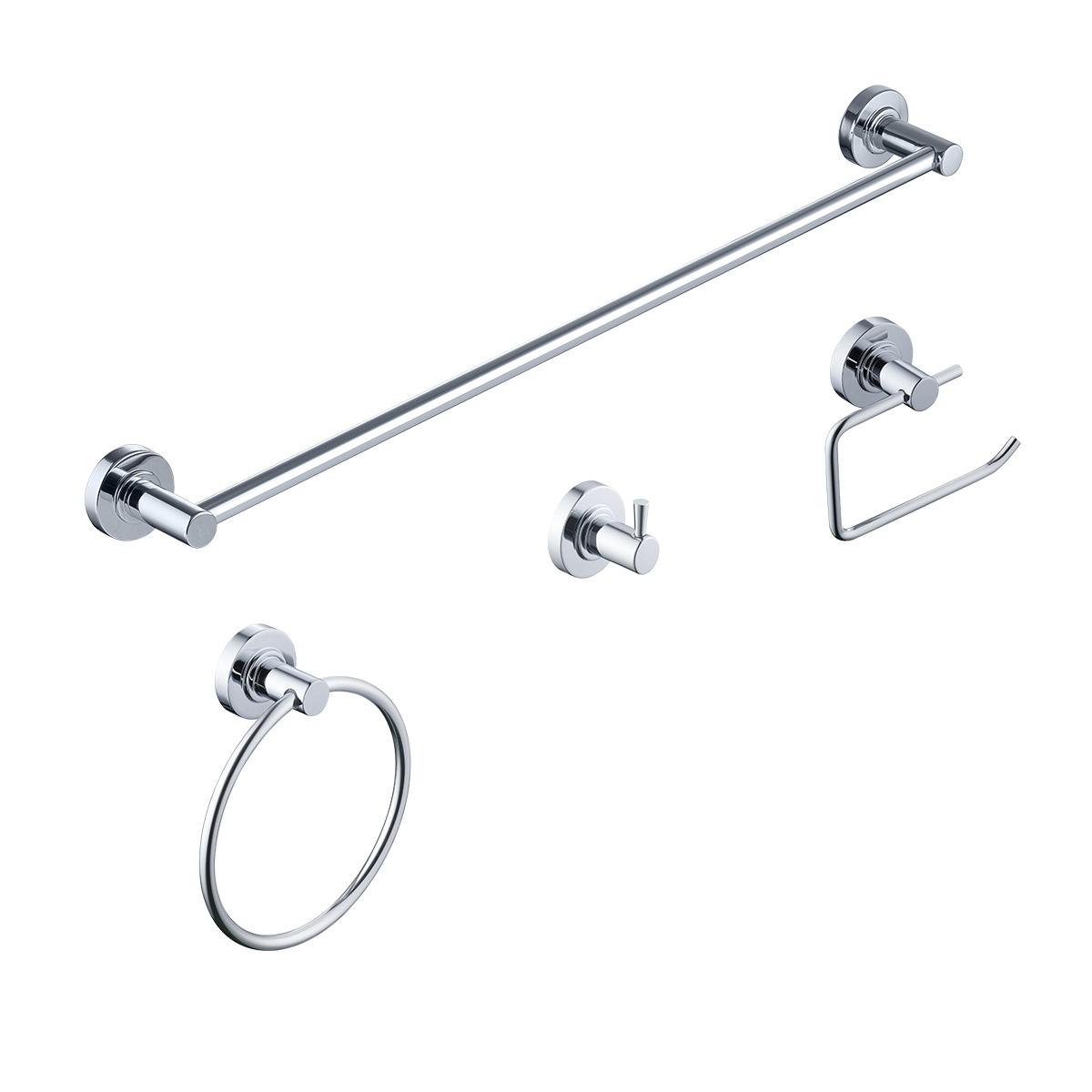 Juego de accesorios para baño diseño minimalista