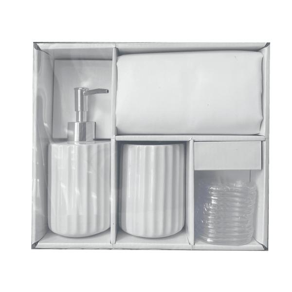 JUEGO DE ACCESORIOS PARA BAÑO HOMECREATIONS