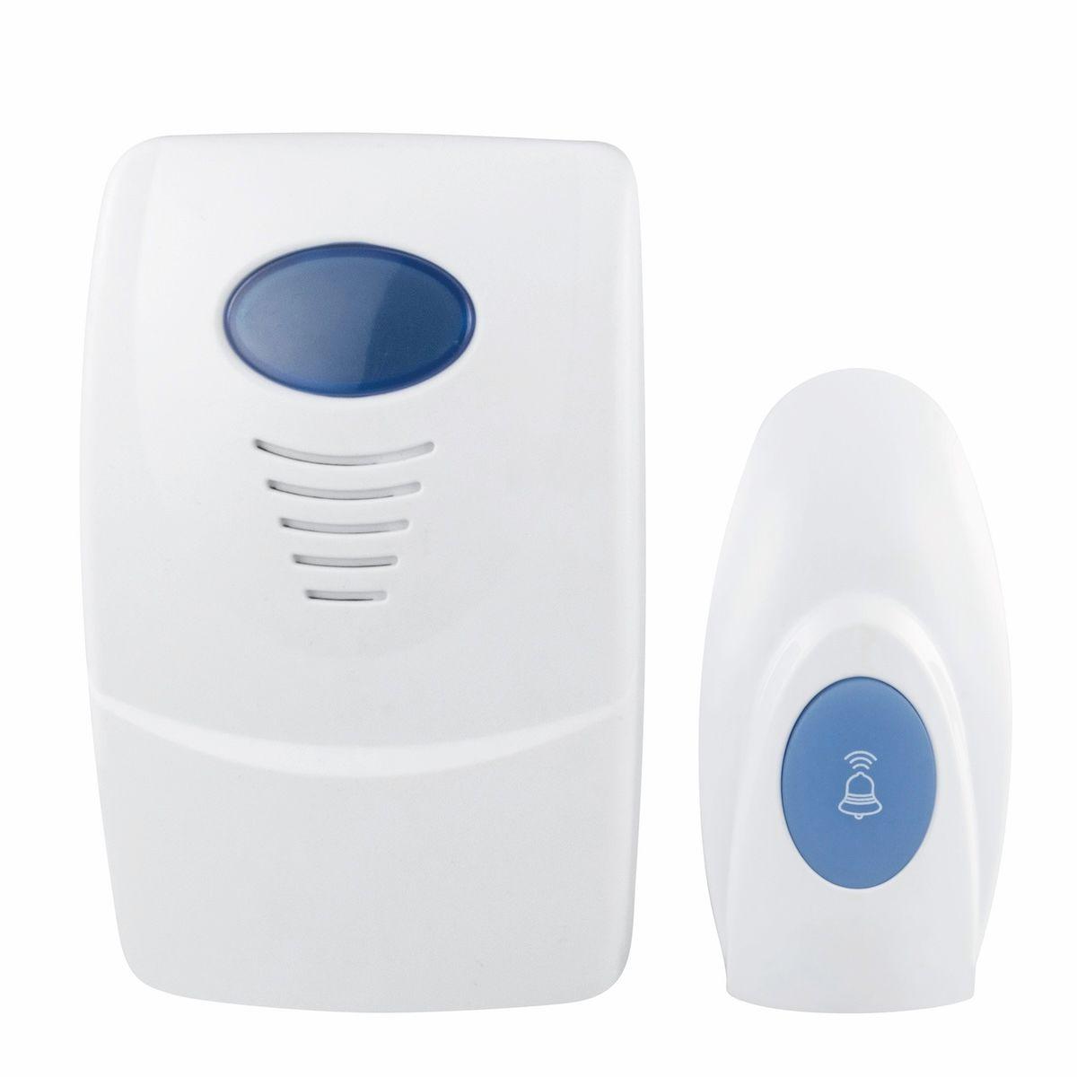 Timbre doméstico inalámbrico vela 36 melodías blanco