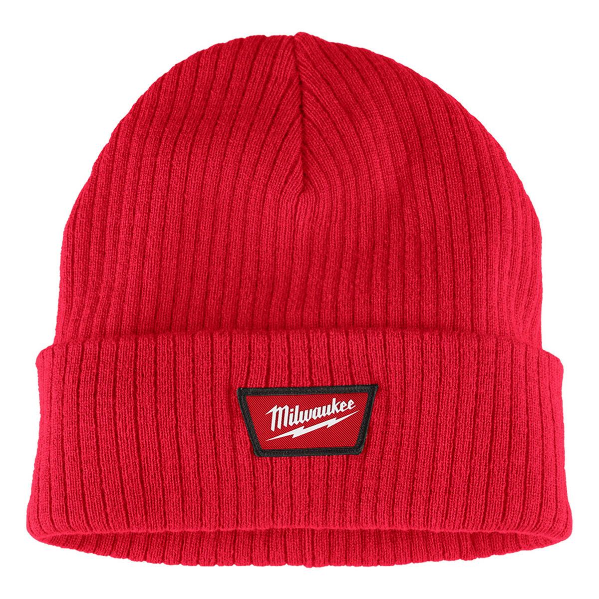Gorro de lana milwaukee- rojo