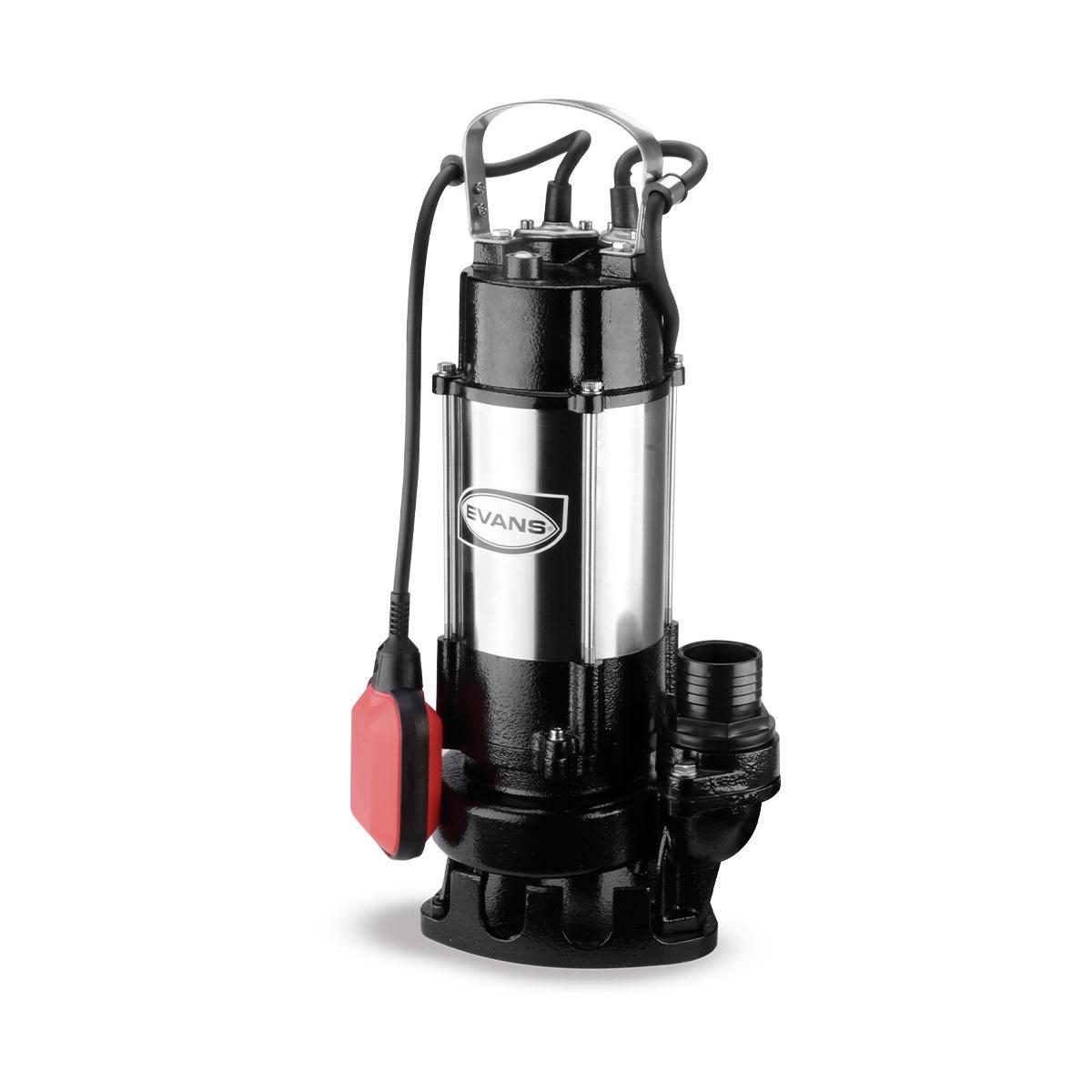 Bomba de agua sumergible de 1hp 170l/min